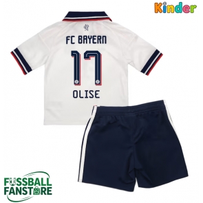 Bayern Munich Michael Olise #17 Replik Auswärtstrikot Kinder 2026-27 Kurzarm (+ Kurze Hosen)